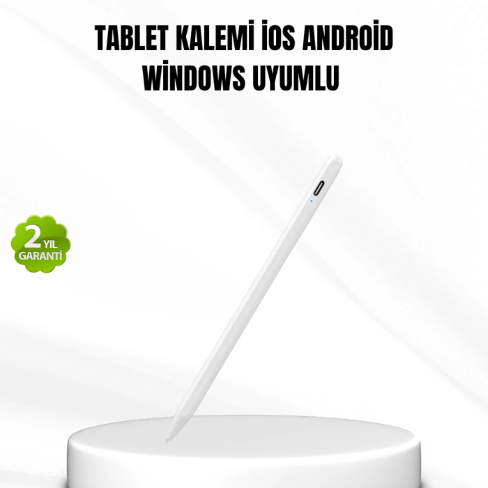 Akıllı Dokunmatik Kalem – Type-c Şarjlı, Manyetik, Apple Pencil Alternatifi Stylus Pen