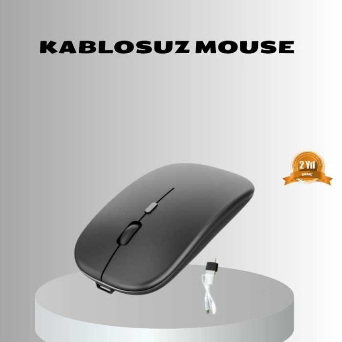 Kablosuz  Mouse –  Ayarlanabilir, Ergonomik