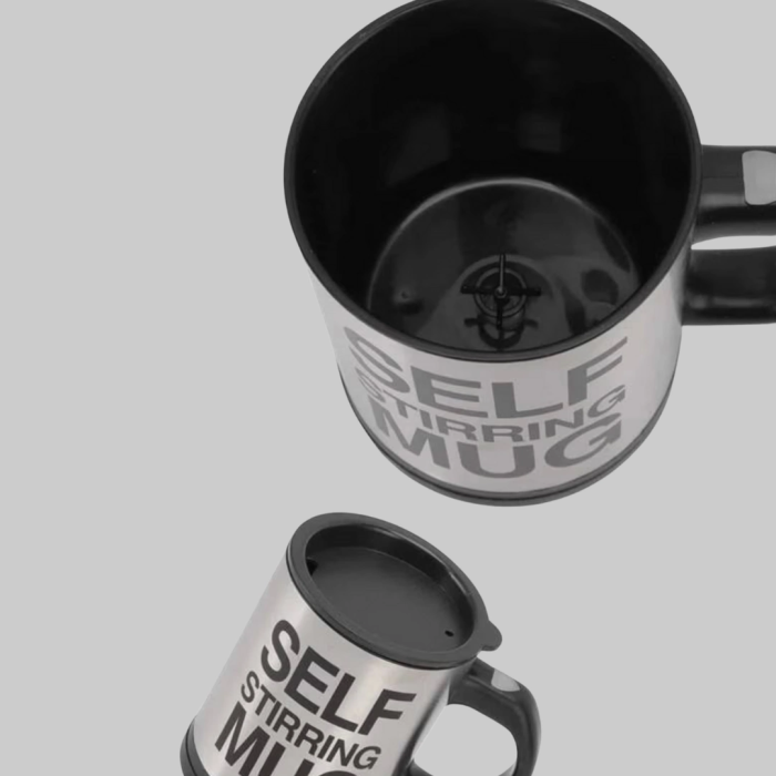 Akıllı Kendi Kendini Karıştıran Termal Kupa – Paslanmaz Çelik