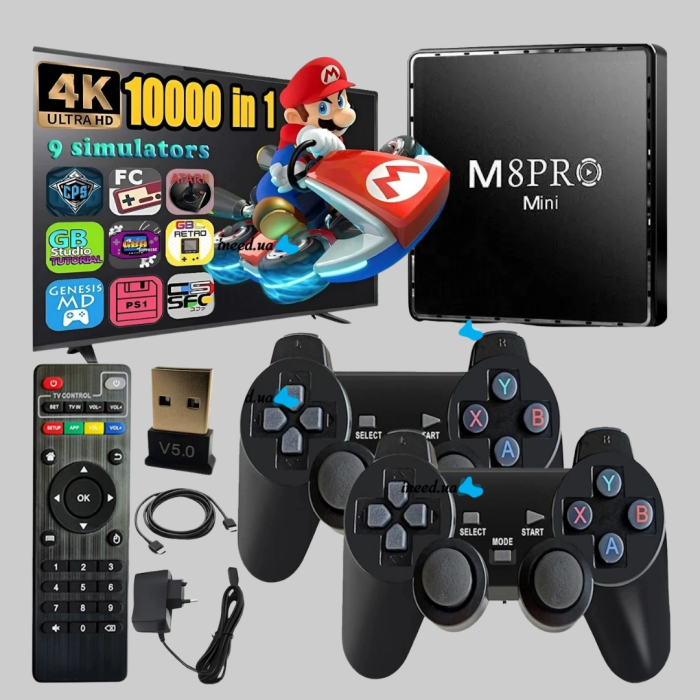 M8pro Mini 2 Android 12 64 Gb Tv Box – 10k Ultra Hd Görüntü & Oyun Keyfi