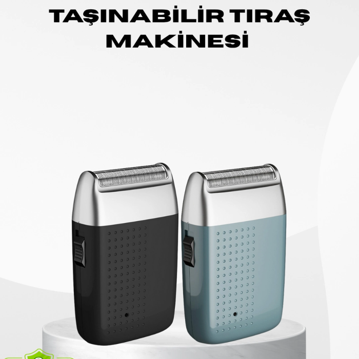 Kablosuz Şarjlı Sakal Tıraş Makinesi – Kuru Kullanım, Uzun Pil Ömrü