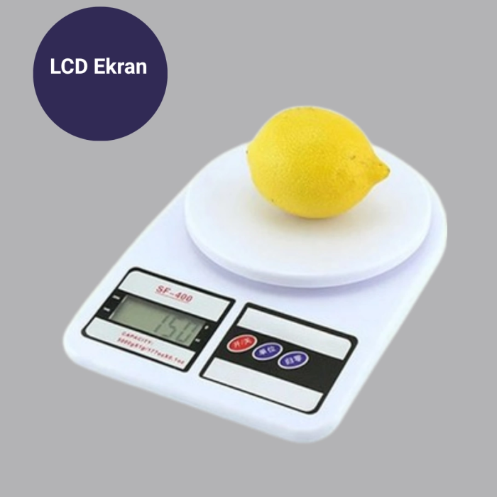 Taşınabilir Hassas Tartı – 5kg Kapasite, 1g Ölçüm, Gram Ve Ons Desteği