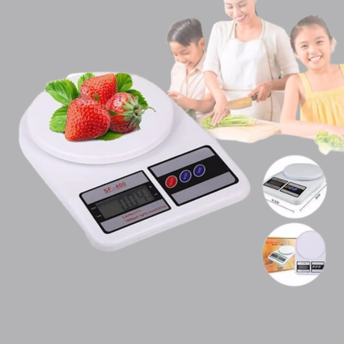 Hassas Dijital Mutfak Tartısı – 1g Doğruluk, Lcd Ekran, Otomatik Kapanma