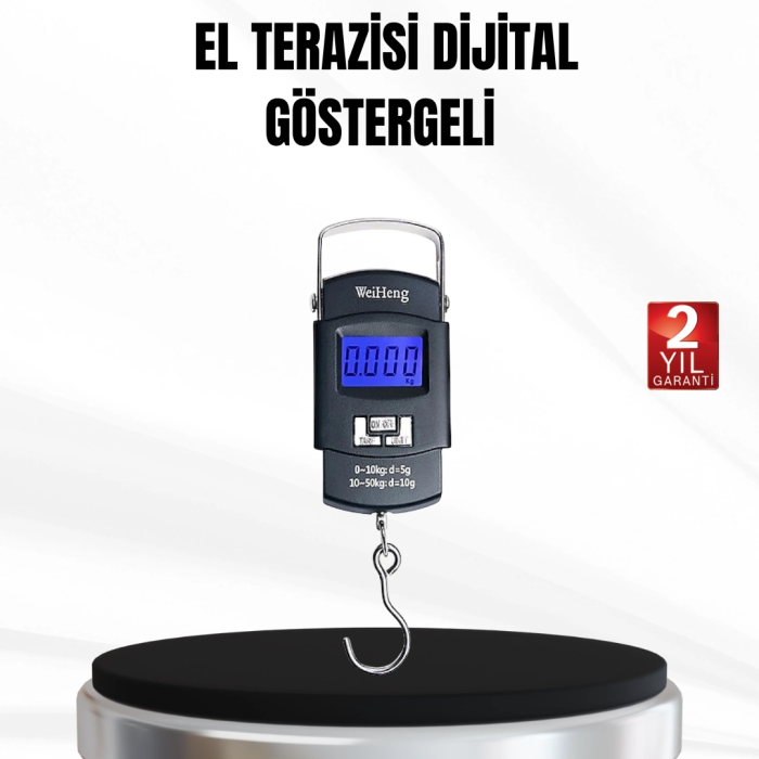 Dijital El Terazisi – Hassas Bavul Tartısı, Gülen Yüz Tasarımlı