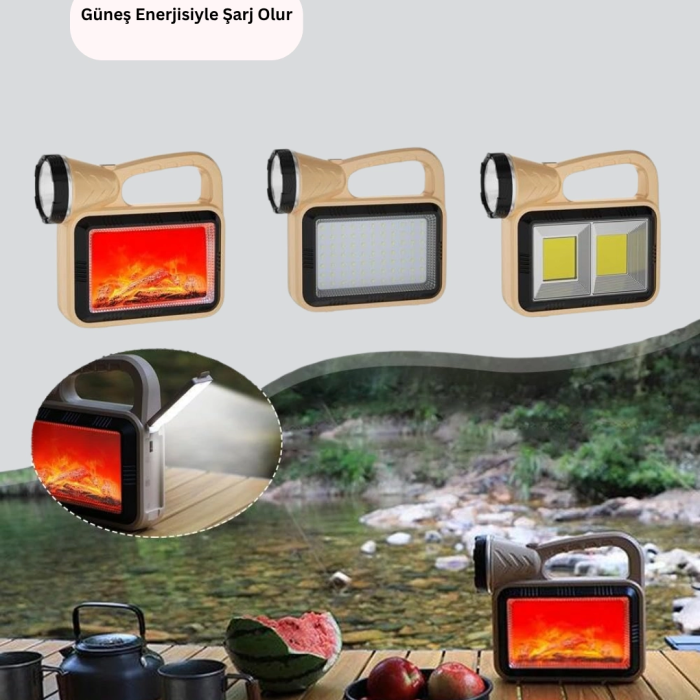 Led Solar Alev Işığı