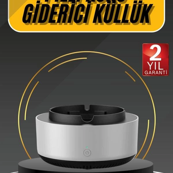 Kül Tablası Hava Temizleyici Araç Akıllı Küllük Duman Temizleyici