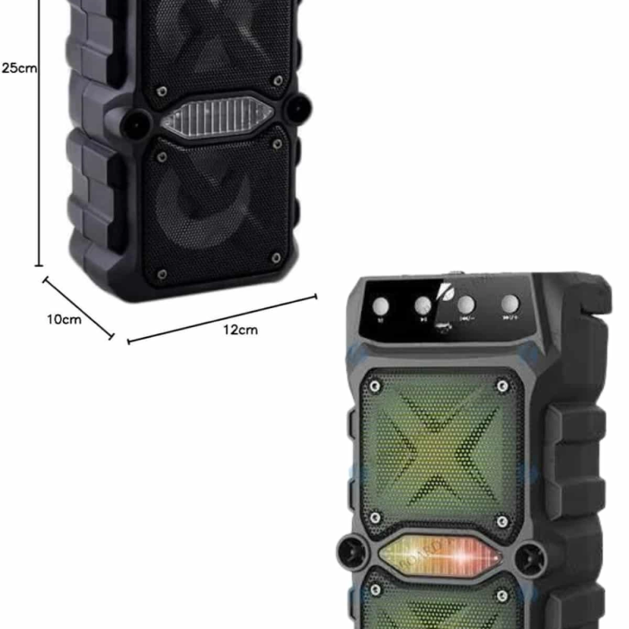 Ses Bombası Kablosuz Bluetooth Hoparlör Çift Çıkışlı Yüksek Ses Kaliteli Hoparlör