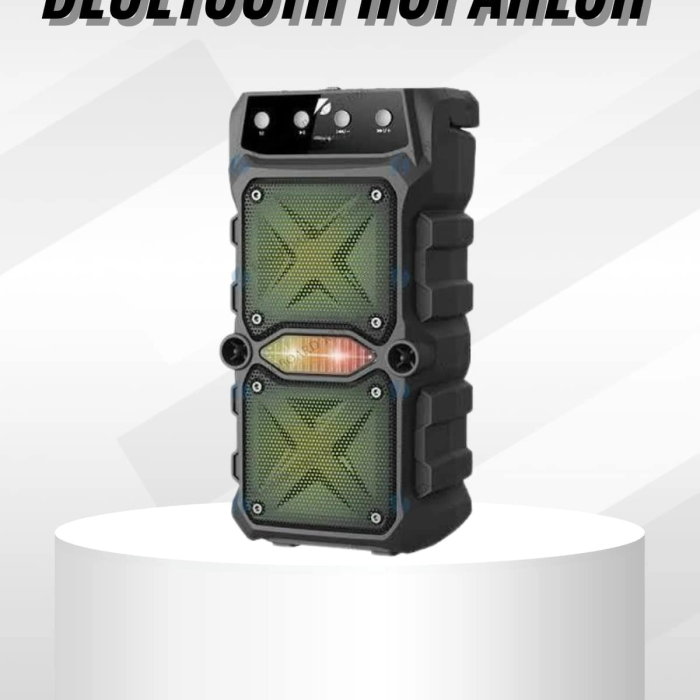 Çift Çıkışlı Güçlü Bataryalı Kablosuz Yüksek Ses Kaliteli Bluetooth Hoparlör