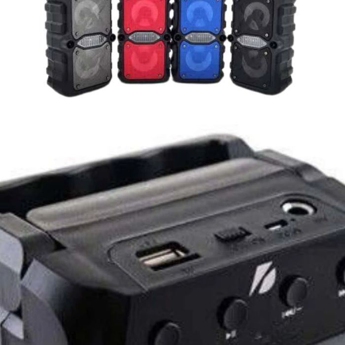 Çift Çıkışlı Güçlü Bataryalı Kablosuz Yüksek Ses Kaliteli Bluetooth Hoparlör