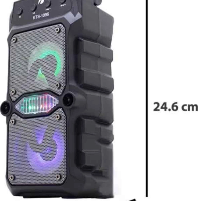 Taşınabilir Kablosuz Bluetooth Hoparlör Uzun Pil Ömrü Led Işıklı