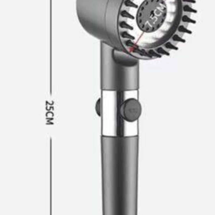 Yüksek Performanslı Masaj Etkili Su Tasarruflu Duş Başlığı Krom Kaplama Uzun Ömürlü