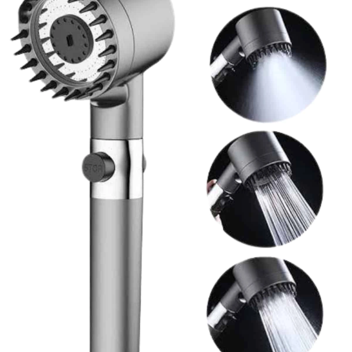 Duş Başlığı Profesyonel Masaj Başlıklı 3 Modlu Yeni Nesil Masaj Uçlu Su Tasarruflu