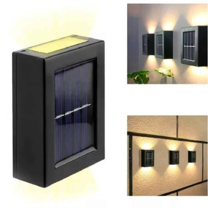 Solar Güneş Enerjili Çift Taraflı Duvar Lambası Çift Taraflı Duvar Lamba Güneş Enerjili