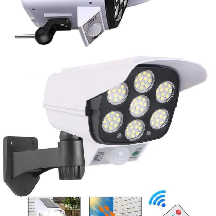Led Lamba-güneş Paneli Destekli Uzaktan Kumandalı Solar Led Lamba