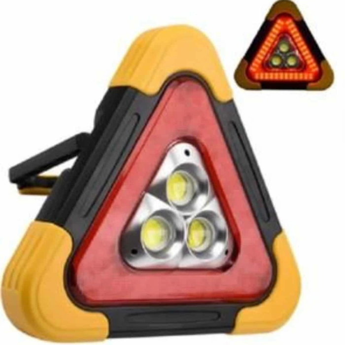 Reflektör Güneş Enerjili Taşınabilir Portatif Acil Güvenlik Işığı Araba Acil Uyarı Işığı