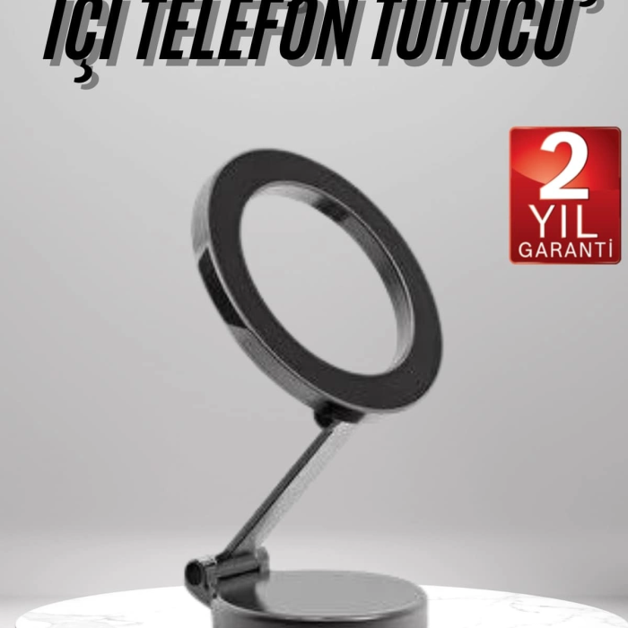 Magsafe Telefon Tutucu 360 Dönebilen Ayarlanabilir Araç İçi Tutucu