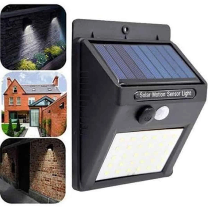 Bahçe Aydınlatması Güneş Enerjili Led Işık Lamba Sensörlü Dekoratif