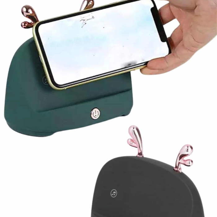 Bluetooth Hoparlör Uzun Pil Ömrü Yüksek Ses Kaliteli Kablosuz Telefon Tutma