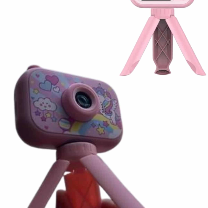 Ayaklı Çocuk Kamerası Tripodlu Mini 1080p Hd Çocuk Kamera
