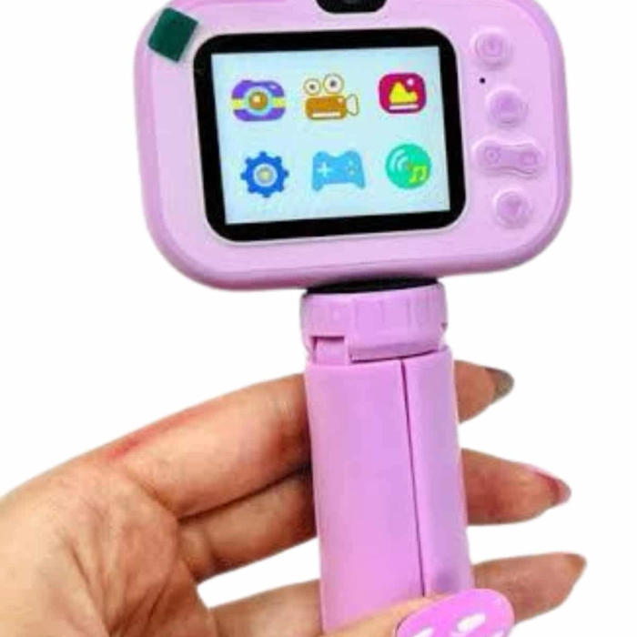 Çocuk Için Eğitici Video Kamera Ayaklı Mini Fotoğraf Makinesi