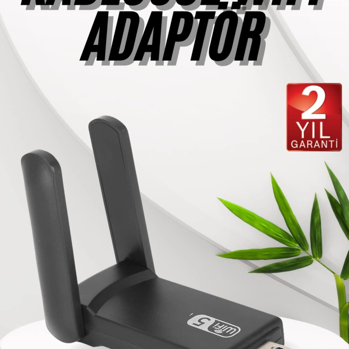 Wifi Adaptörü Bt5.0 Wifi 2si Bir Arada Çift Bantlı Çift Anten