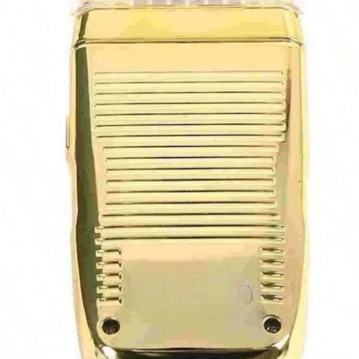 Sakal Kesme Tıraş Makinesi Paslanmaz Çelik Gold Şarjlı