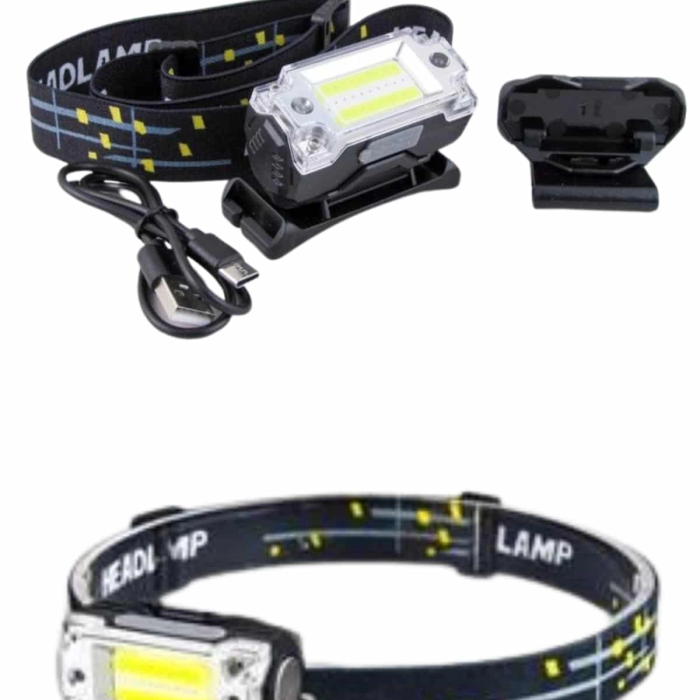 Yüksek Işıklı Şarjlı Ve Sensörlü Led Kafa Lambası Kamp Lambası