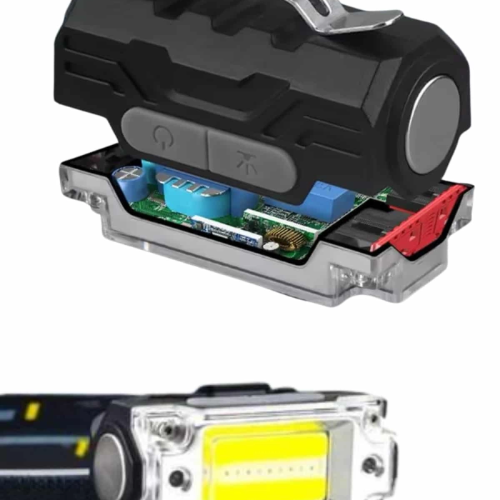 Kafa Lambası, Su Geçirmez Kafa Feneri 3 Mod Aydınlatma