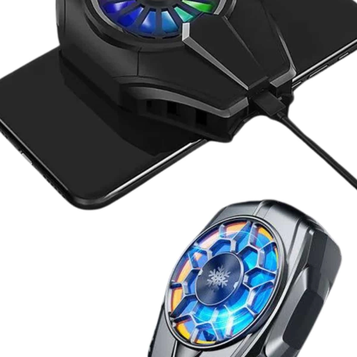 Telefonu Soğutma Fanı Radyatör Mobil Cihazlara Uyumlu Soğutucu