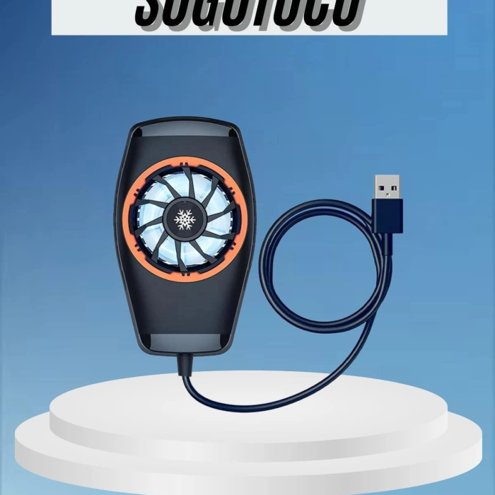 Telefon Soğutucu Fan Güçlü Motor Radyatör Cep Telefon Soğutma