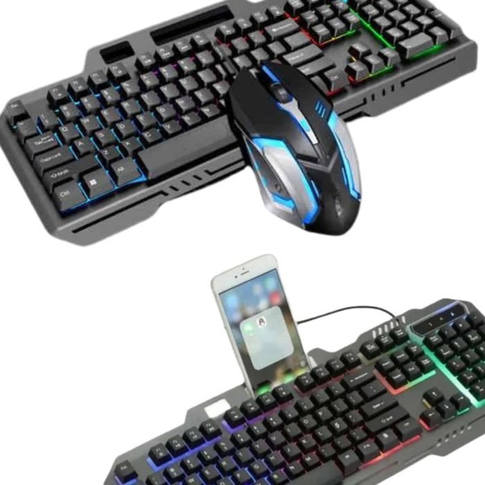 Rgb Işıklı   Klavye Q Klavye Mouse Hediyeli