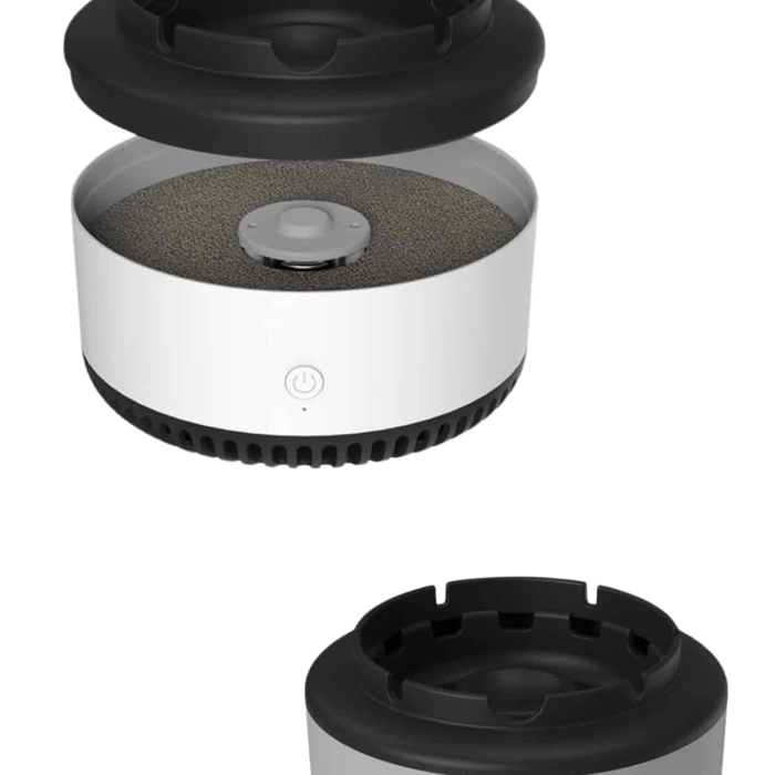 Elektronik Akıllı Küllük Hava Temizleyici Kokusuz Kül Tablası Anti-duman