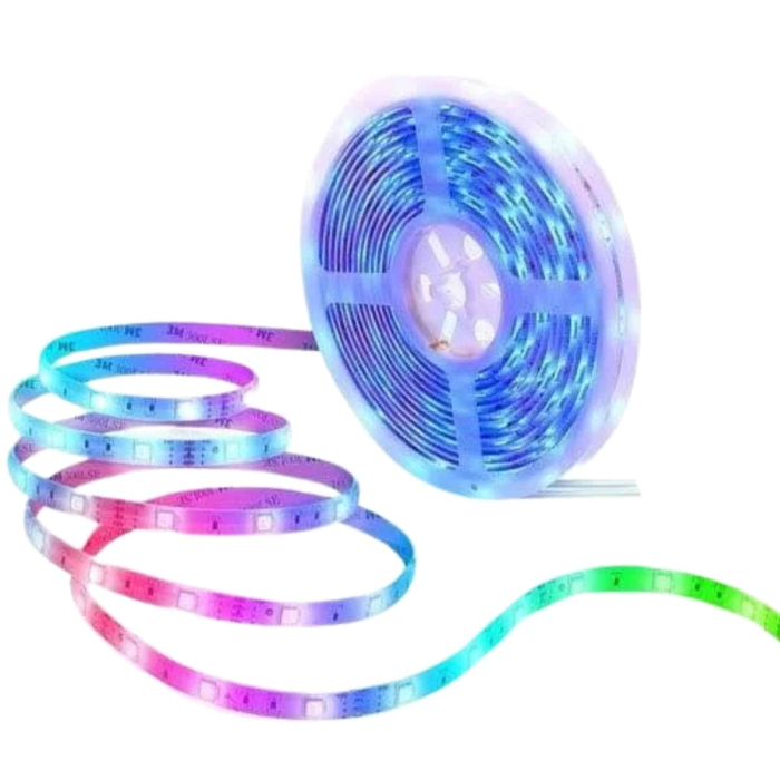 Rgb Neon Şerit Led Lamba 10 Metre İç Mekan Tasarımına Uygun