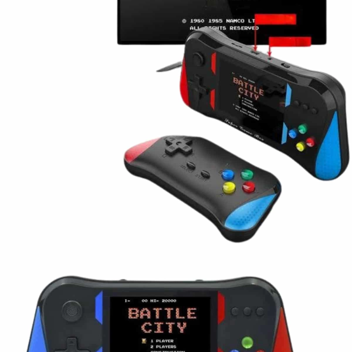 500 Oyunlu Retro Sup Konsolu Taşınabilir Mini Gamepad 3,5 İnç Ekran