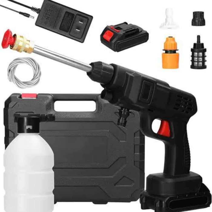 Bahçe Sulama Tabancası Makinesi Yüksek Basınçlı Akülü Yıkama Makinesi