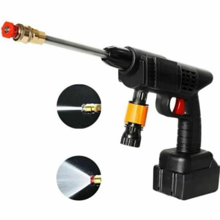 Oto Araba Yıkama Şarjlı Ve Yüksek Basınçlı Oto Yıkama Ve Sulama Tabancası