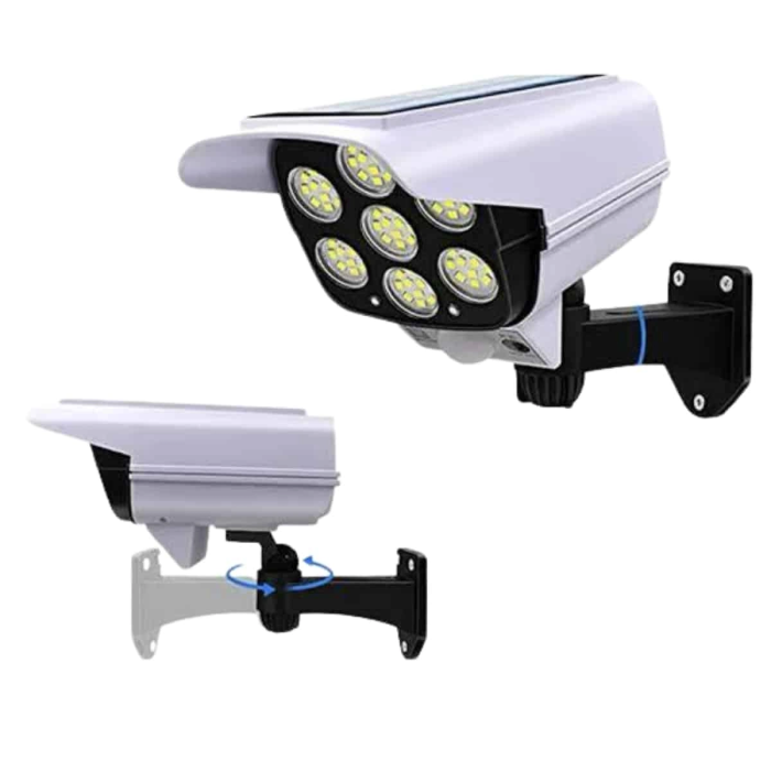 Kamera Görünümlü Led Lamba Dönebilen Bahçe Aydınlatması Duvar Lambası