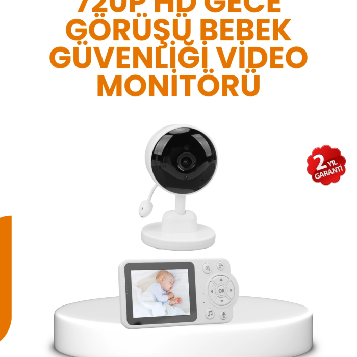Ebeveyn Kontrollü 2.8 İnç Bebek Monitörü Güvenli İzleme