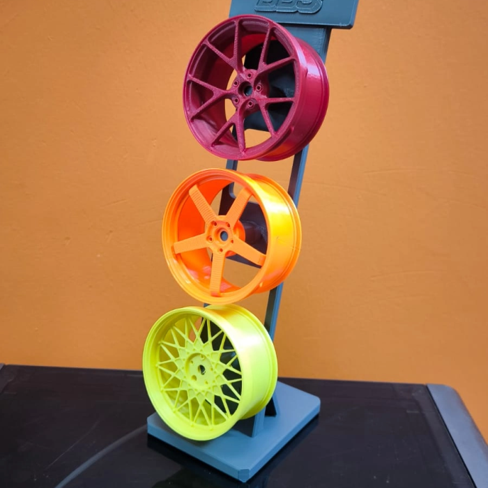 3’lü Jant Dekor Seti Masa Üstü Ve Salon İçin Modern Spor Tasarım