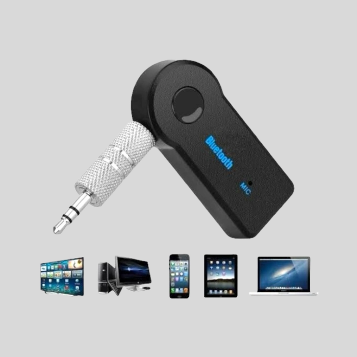 Aux Bluetooth Adaptör Ve 38w Hızlı Araç Şarj Cihazı Seti