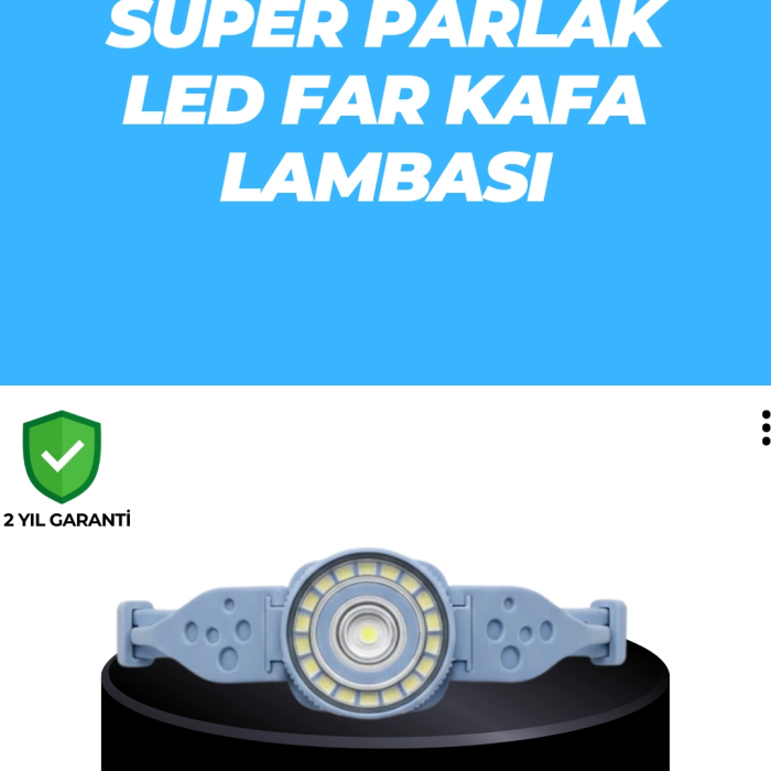 Uzun Pil Ömürlü Kamp Ve Dağcılık Kafa Lambası