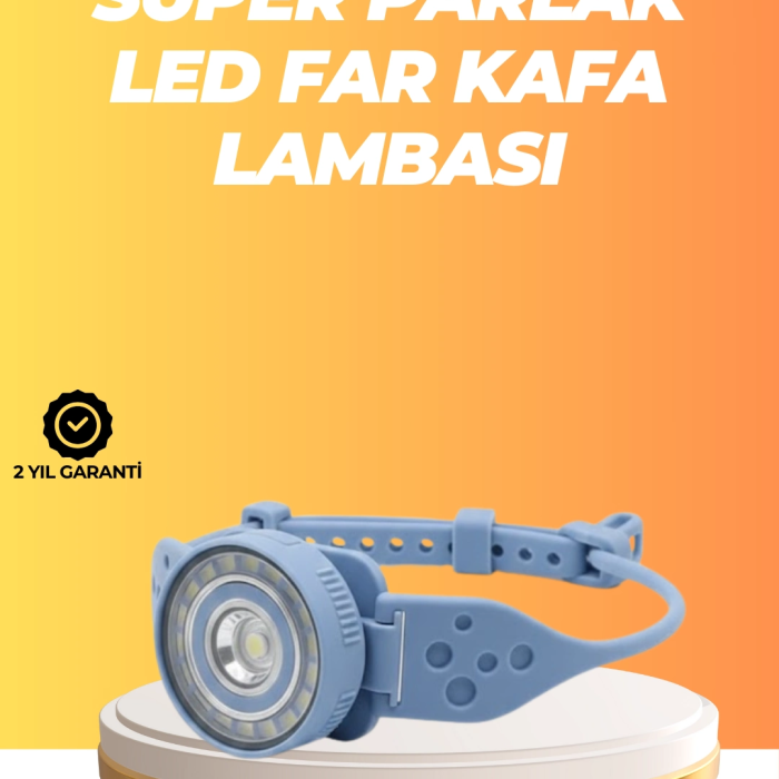 Suya Dayanıklı Led Kafa Lambası Outdoor Kullanım