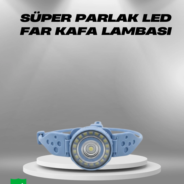 Hafif Ve Taşınabilir Kamp Kafa Lambası Ayarlanabilir Işık