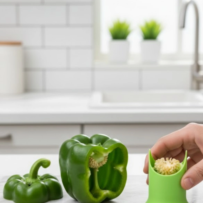 Kabak Ve Biber Oymaya Uygun Hijyenik İç Temizleme Atı