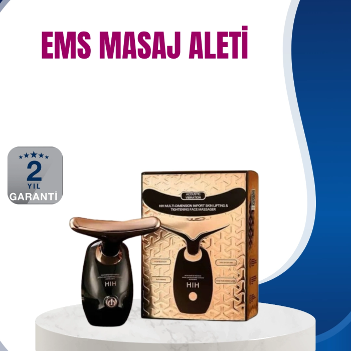 Kırışıklık Karşıtı Ultrasonik Titreşimli Yüz Masaj Aleti