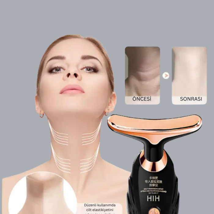 Serum Emilimini Artıran Yüz Masaj Cihazı
