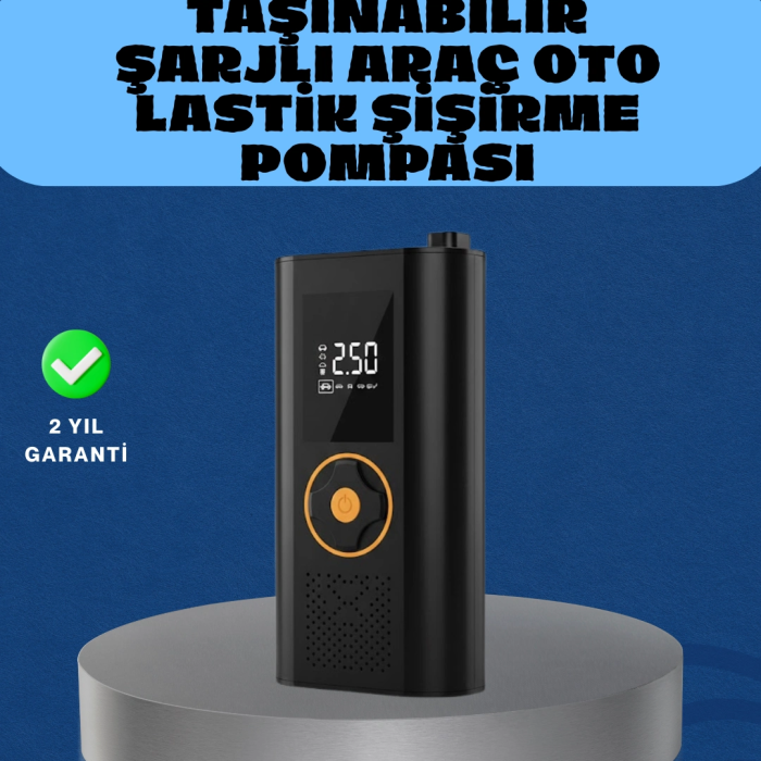 Otomatik Duran Dijital Hava Pompası Kompakt Ve Taşınabilir Tasarım