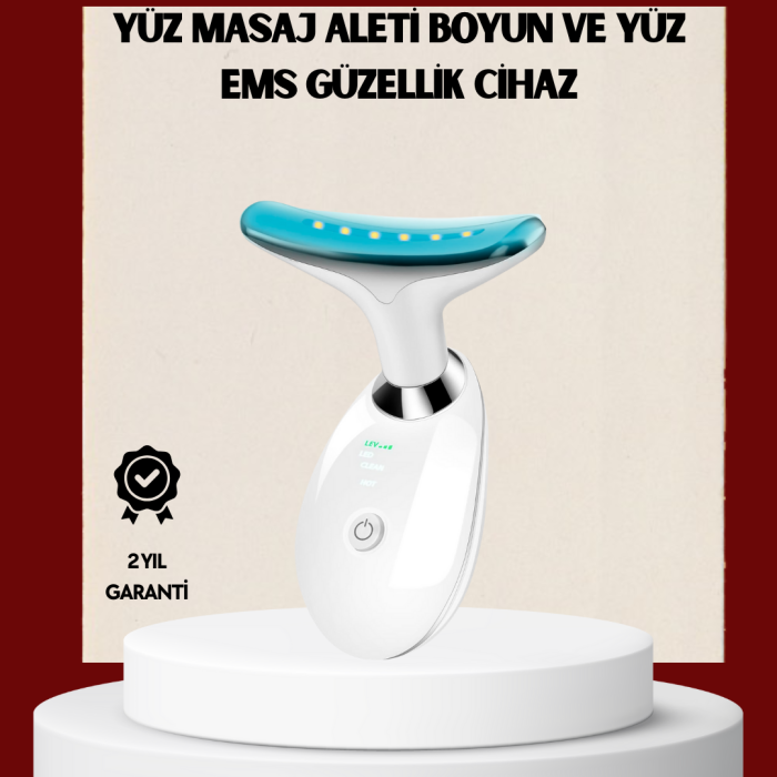 Derin Gözenek Temizleyici ve Cilt Sıkılaştırıcı Masaj Cihazı – Tüm Cilt Tiplerine Uygun