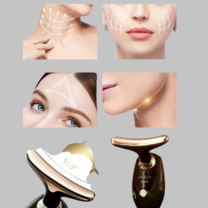 Titreşimli Cilt Gençleştirme Cihazı Yüz Ve Boyun Sıkılaştırıcı