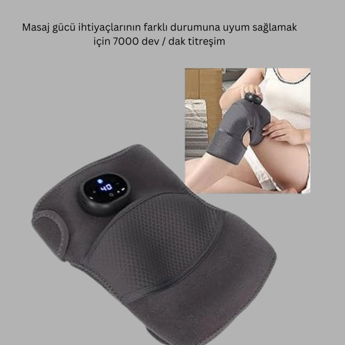 Diz Ve Dirsek İçin Isıtmalı Masaj Dizlik Atı
